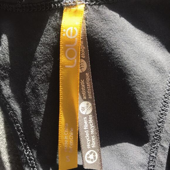 Lole Racerback Tank Gray Drawstring Waist Recycled Polyester Women's Size Small - Picture 8 of 10